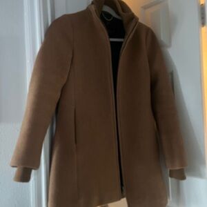 Chic Camel Wool Coat